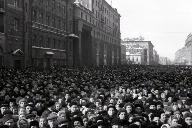 Фото похорон сталина в 1953 году