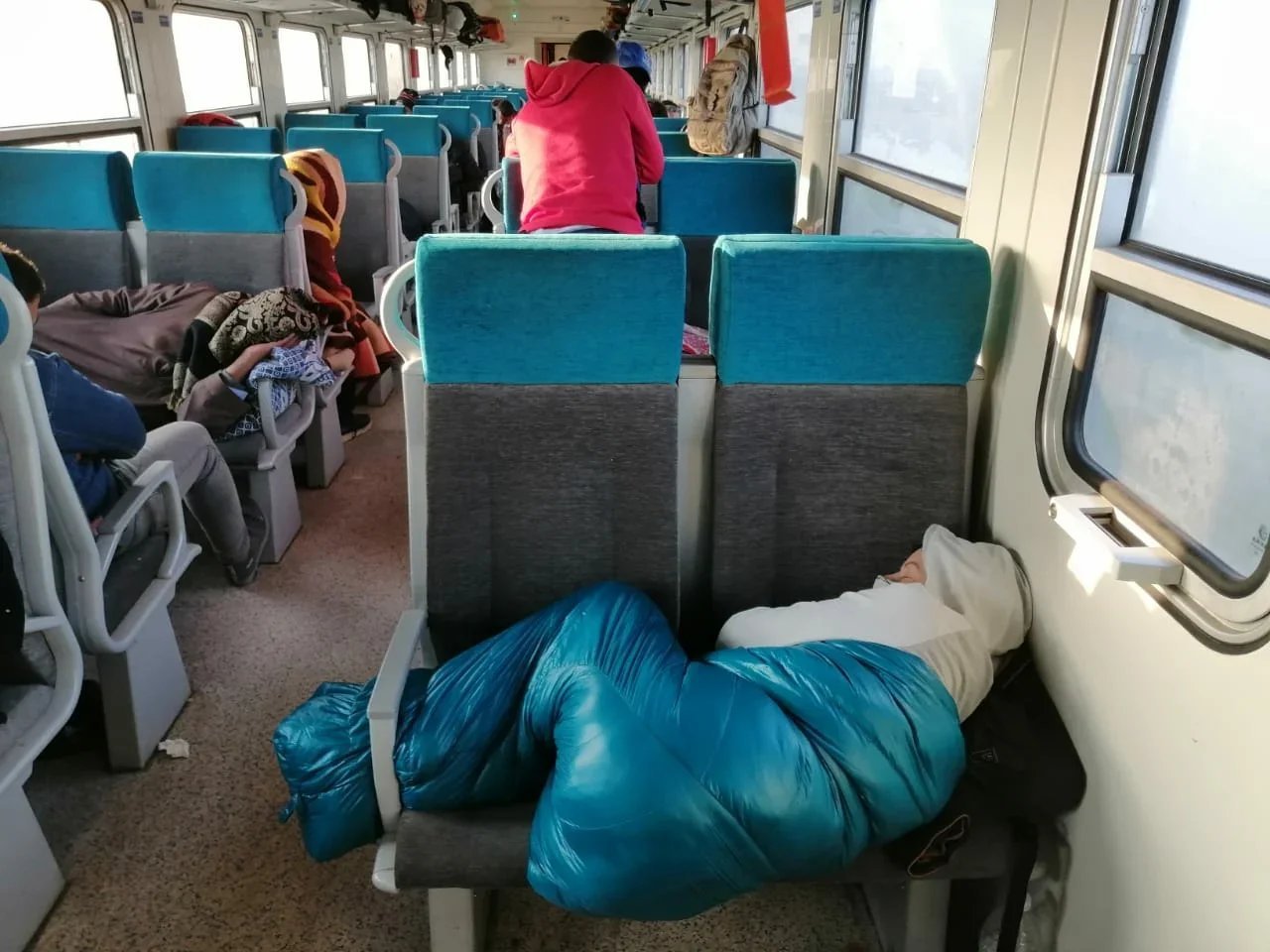 Сидячий вагон Казахстан