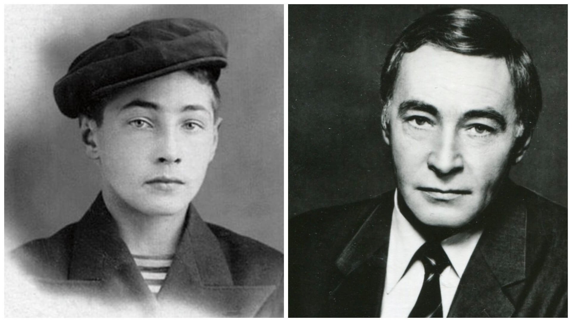 Вячеслав Тихонов в юности