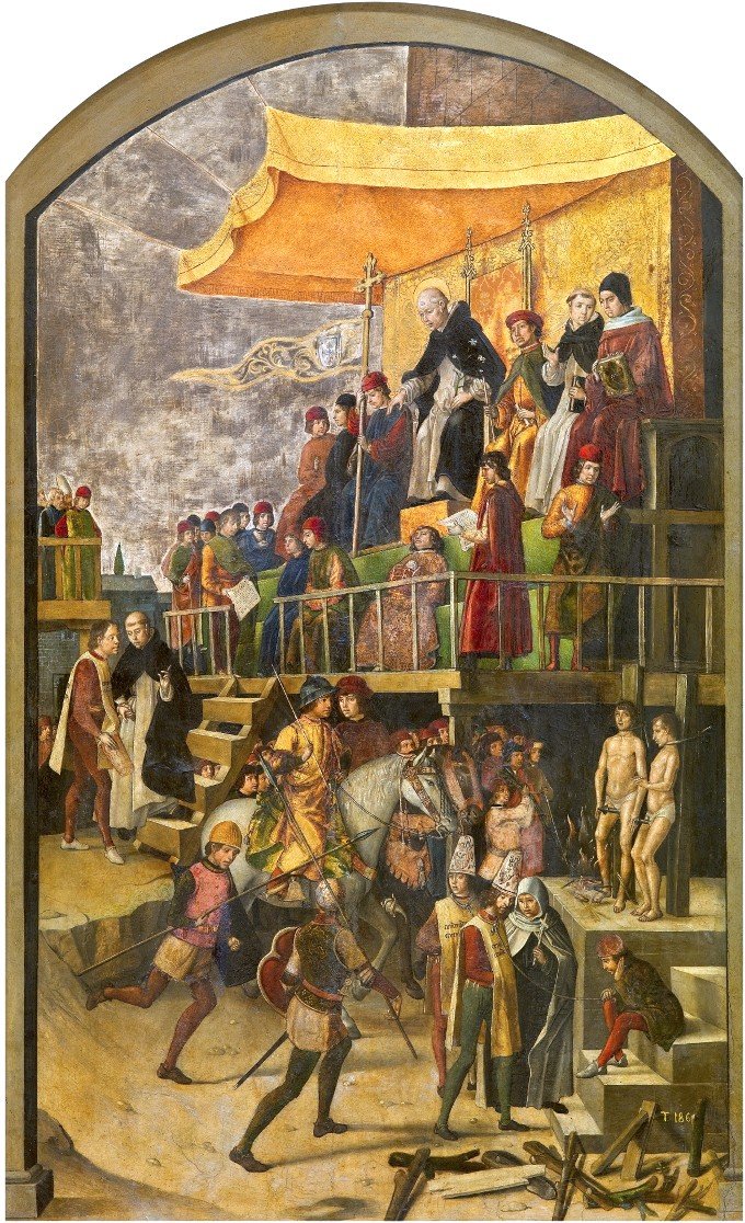 Сожжение на костре в средние века картинки