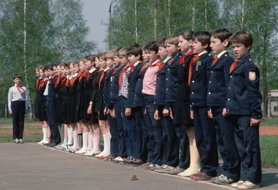 Школьная форма 1980