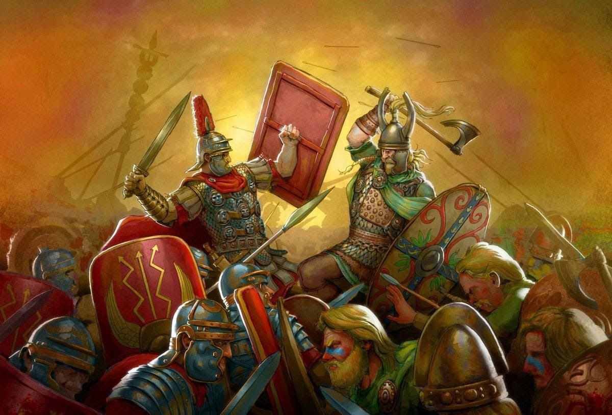 Война римляне против кельтов