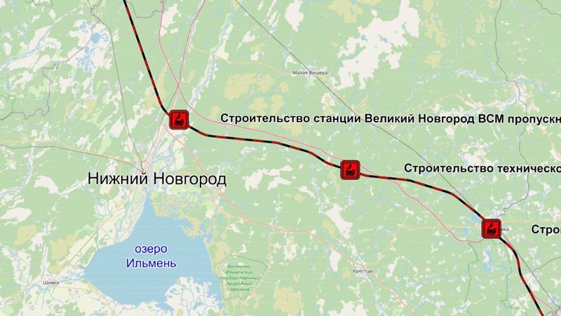 Схема высокоскоростной магистрали москва санкт петербург железнодорожной санкт петербург