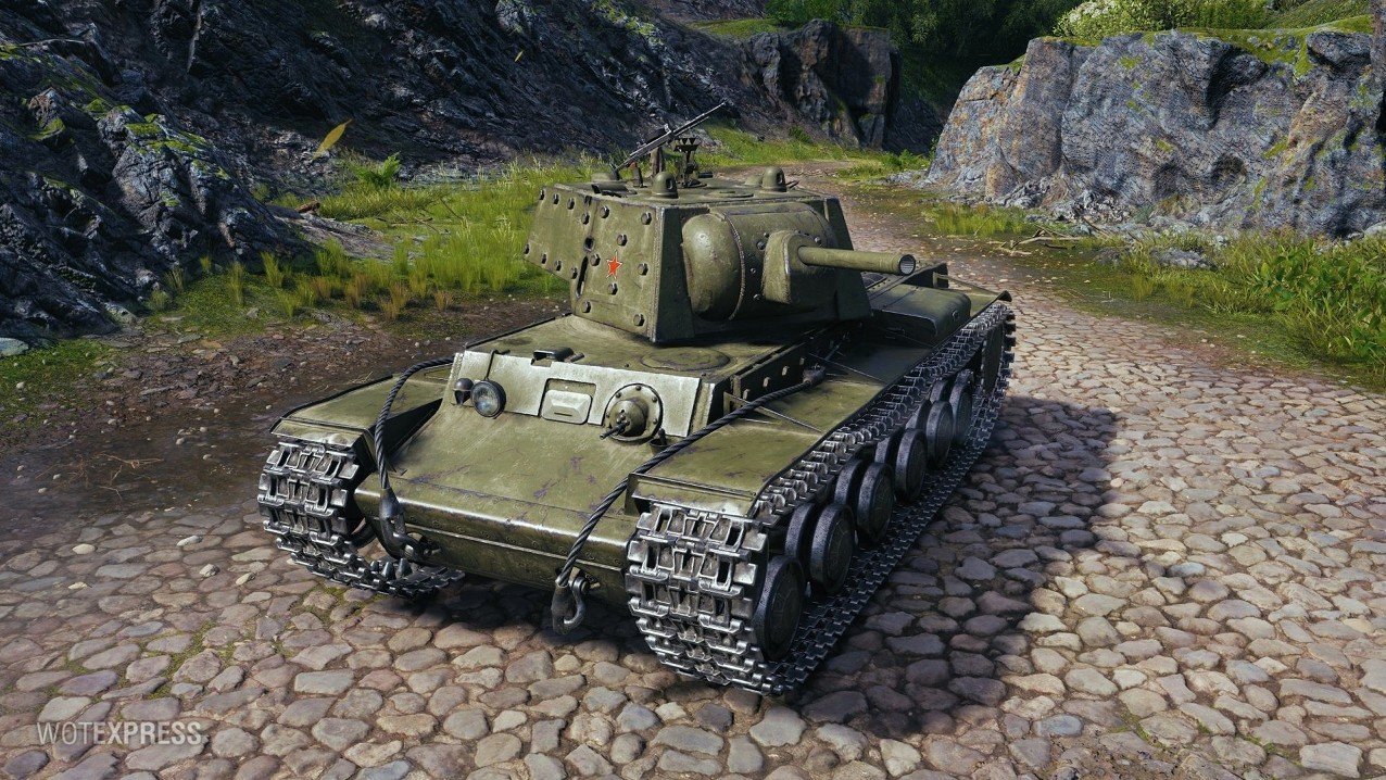 КВ-1 экранированный с финальной моделью в World of Tanks | WOT Express |  Пульс 