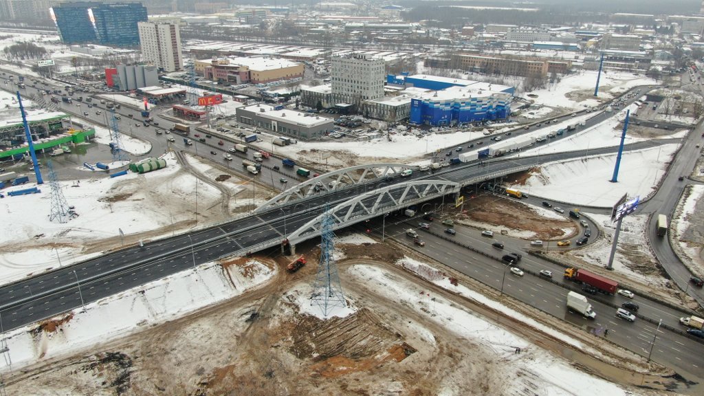 Проект развязки в химках