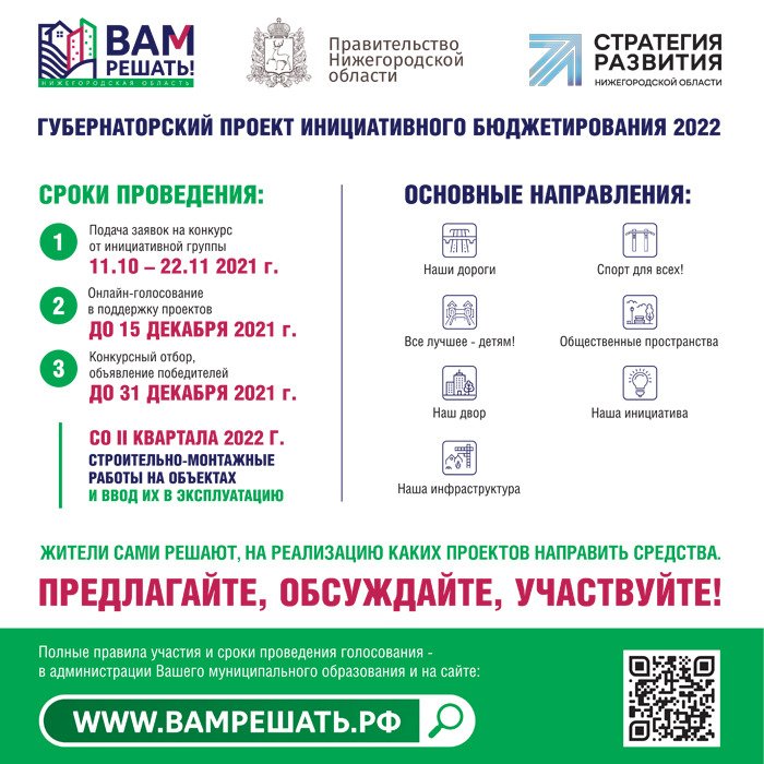 Вам решать нижегородская голосовать