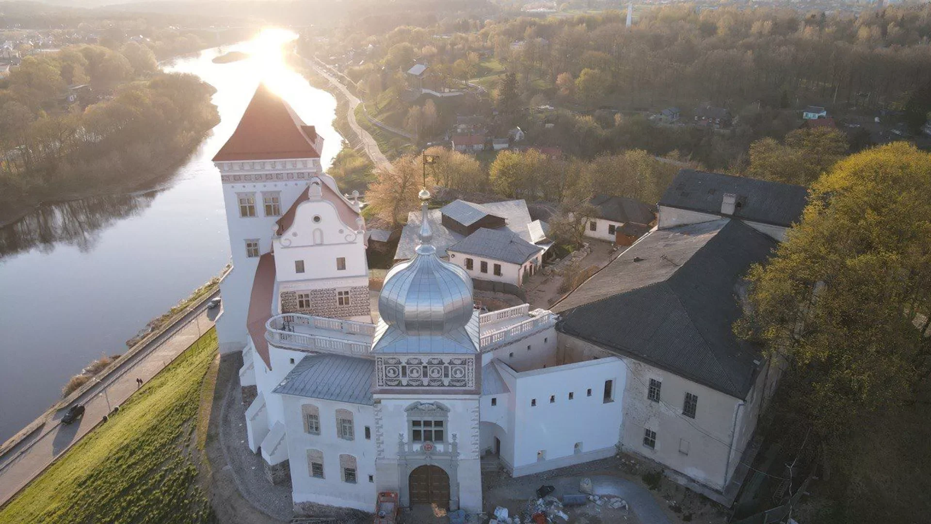 Фото старого замка в гродно