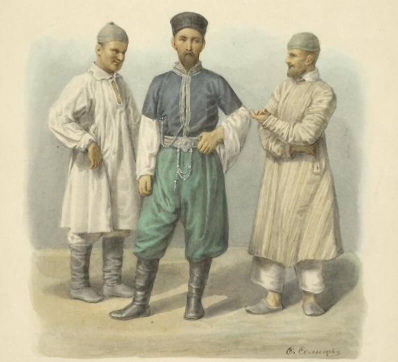 Одежда казанского ханства
