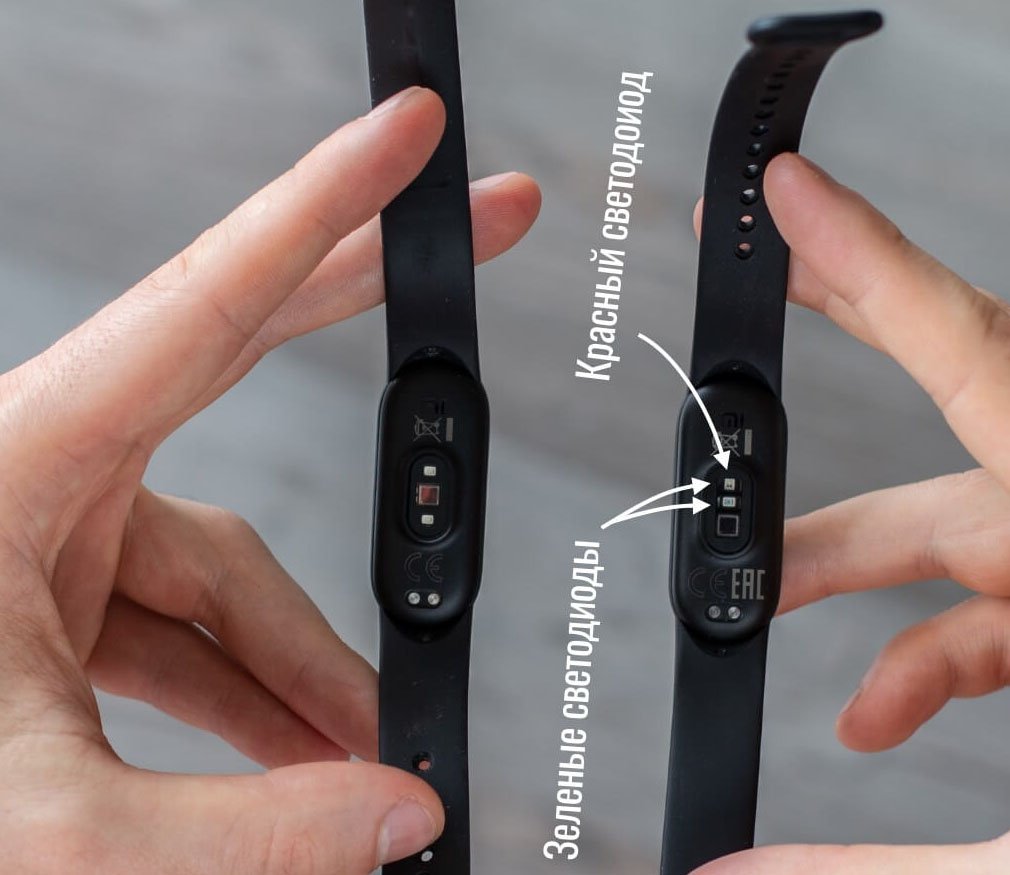 Сравнение фитнес-браслета Xiaomi Mi Band 6 с моделью Mi Band 5: отличия в датчиках, экране, тренировках и другом Рис. 6