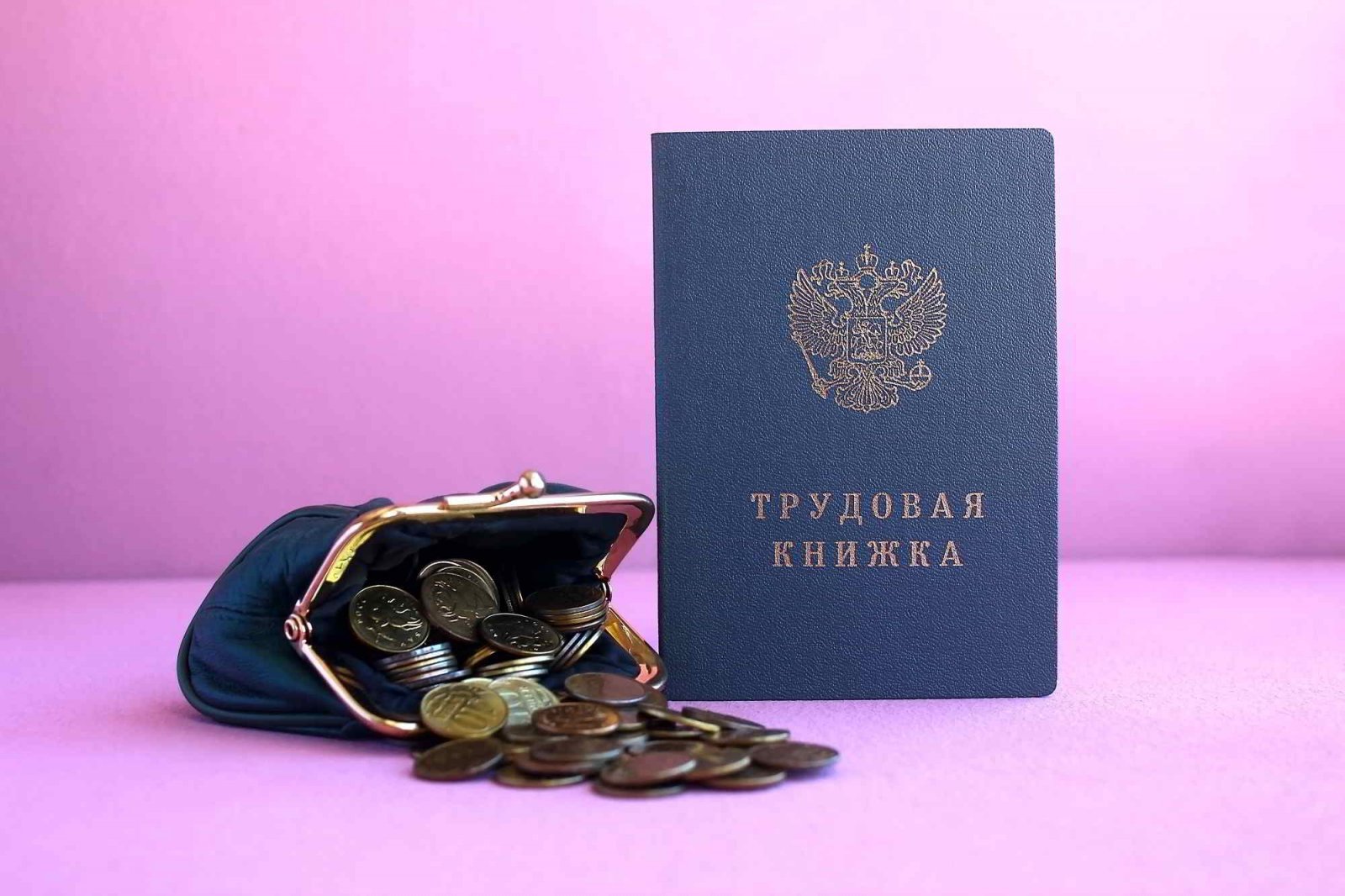 Трудовая книжка рубли