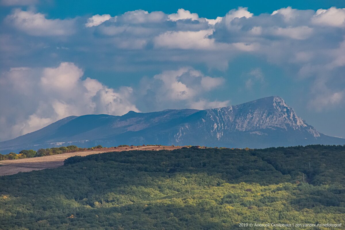 Чатыр Даг гора в Крыму