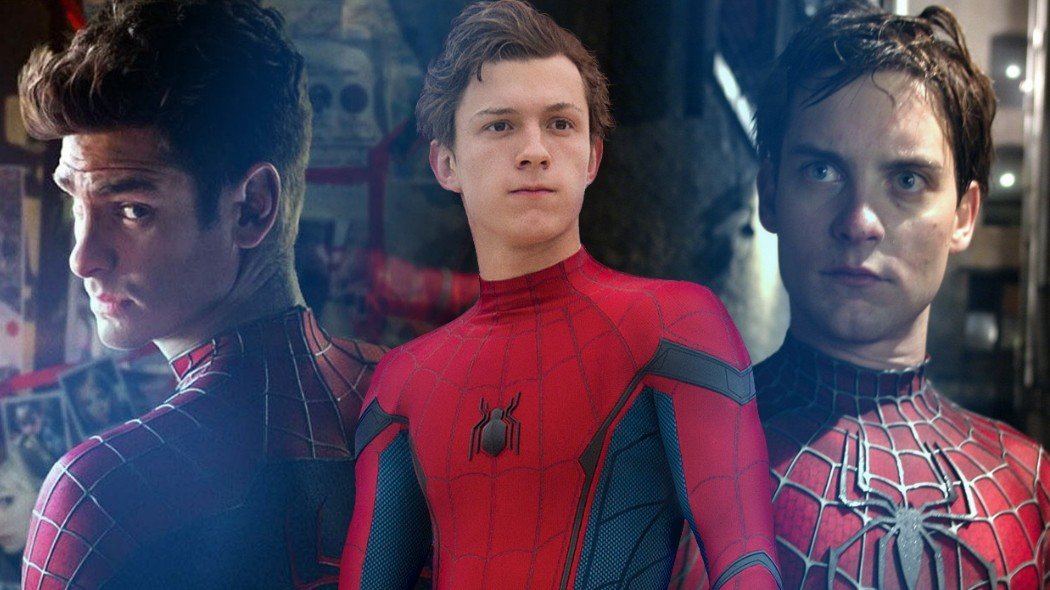 том холанд и эндрю гарфилд и тоби магуайр. тоби магуайр эндрю гарфилд и том холланд. человек паук том холланд паук. человек паук с холландом по порядку. эндрю гарфилд 2022.