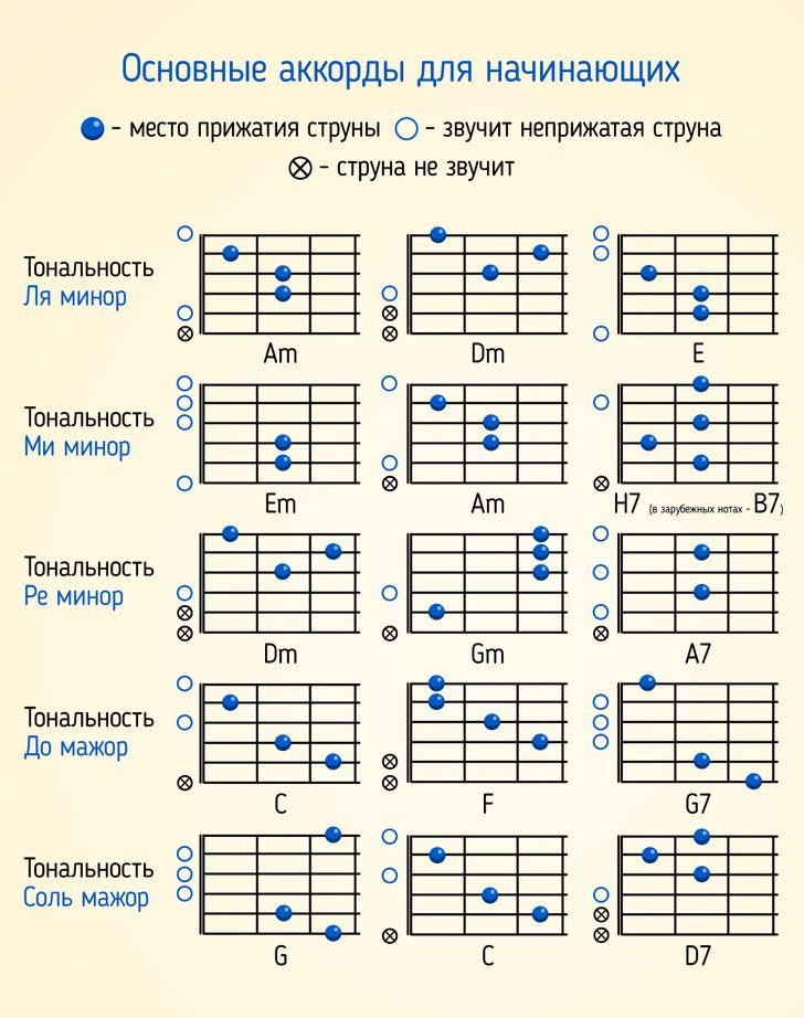 Аккорды для начинающих учить. Книжка аккордов для гитары 6 струн. Самоучитель игры на гитаре 6 струнной аккорды. Гитары для начинающих 6 струн с нуля. Аккорды на гитаре 6 струн схема.