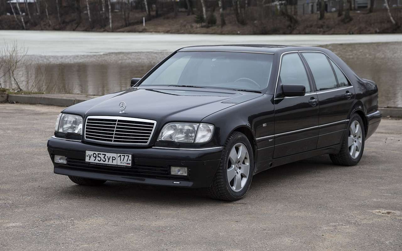 Сколько весит мерседес w140