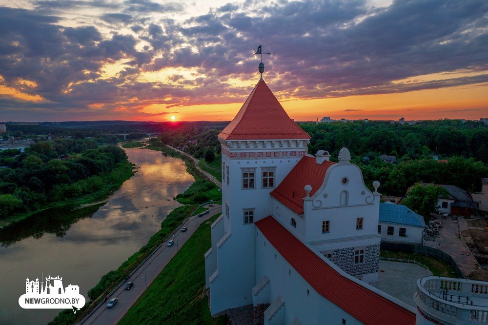 Фото старого замка в гродно