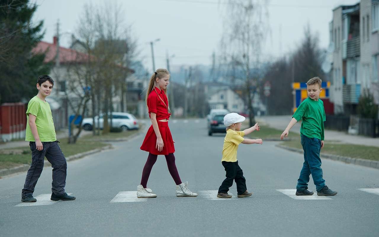 Дети пешеходы