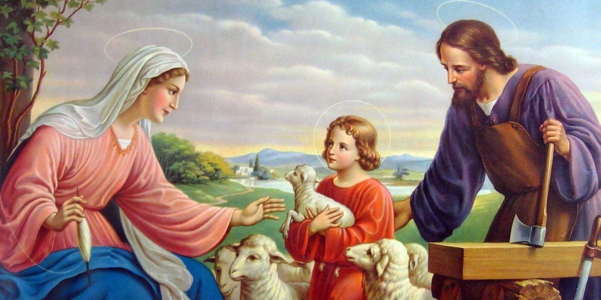 Христос в родительском доме картина