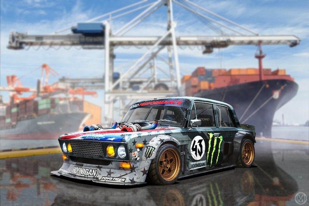 ваз 2106 ken block