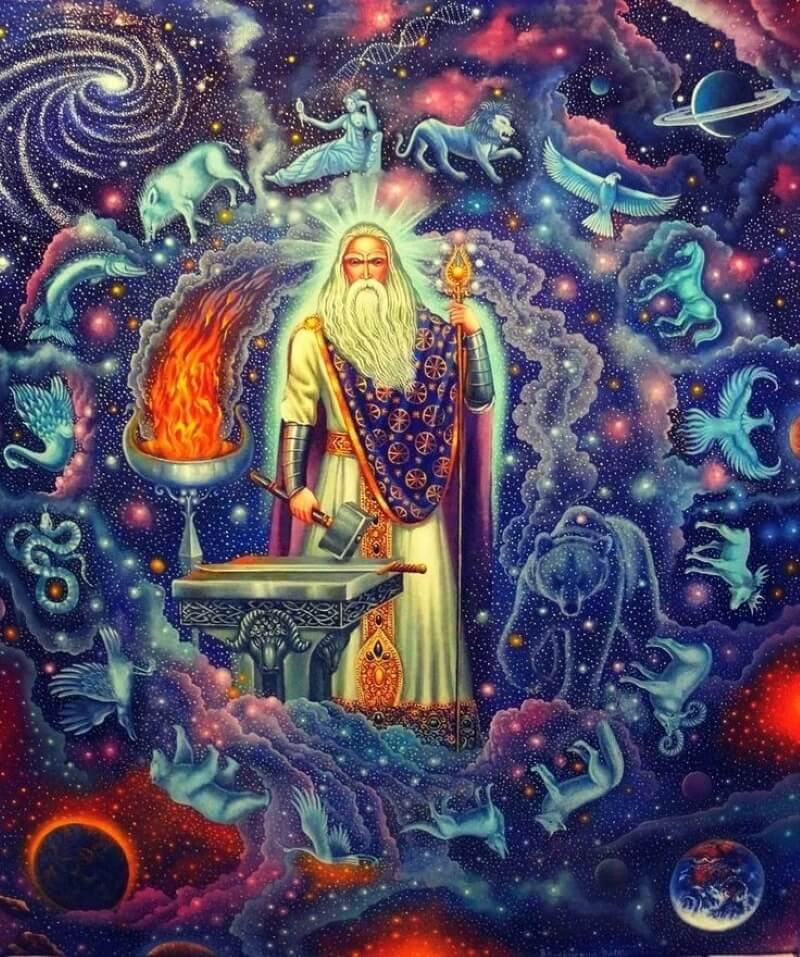 Бог сварог картинки