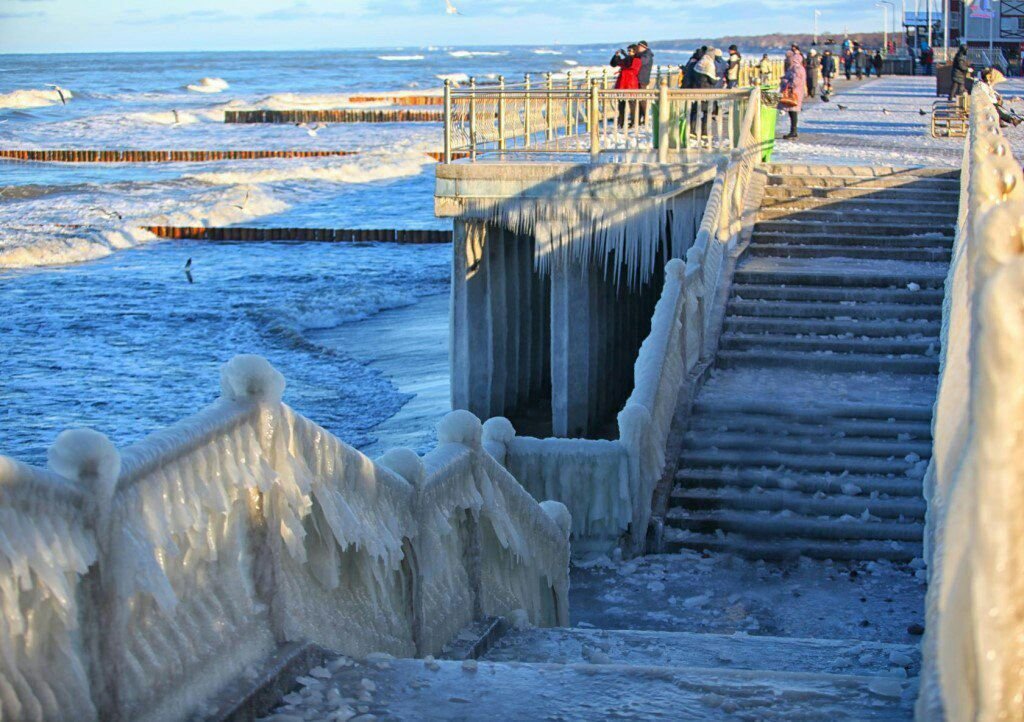 Зимнее балтийское море