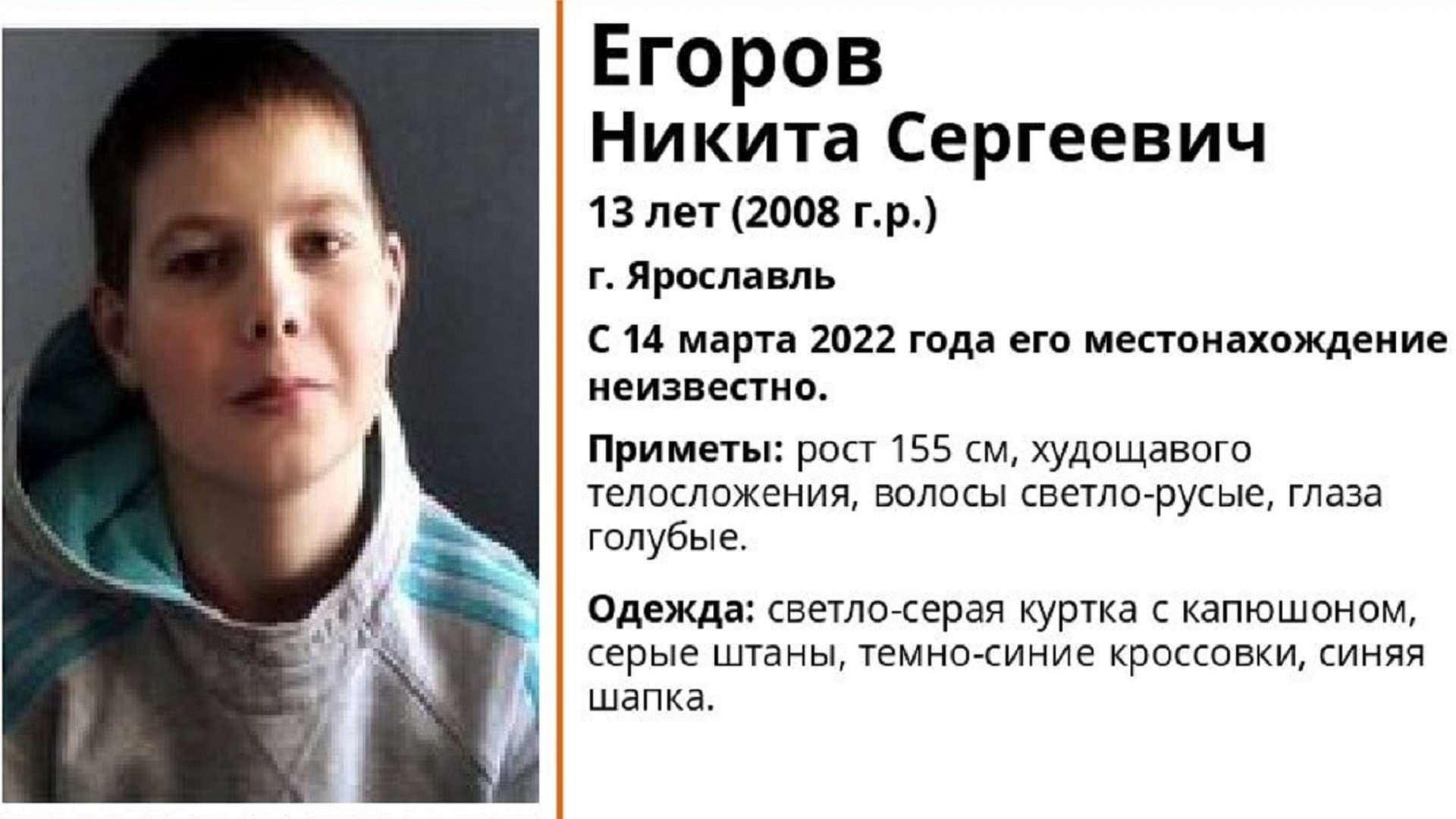 Никита Егоров Ярославль