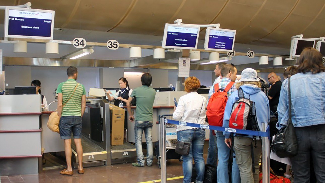 аэропорты регистрация пассажиров
