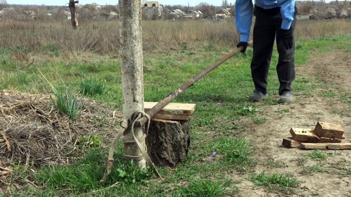 Как из земли вытащить арматуру из