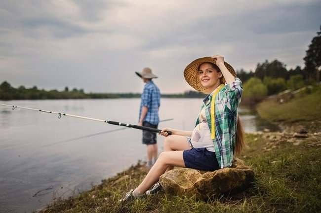 Подпись к фото с рыбалки