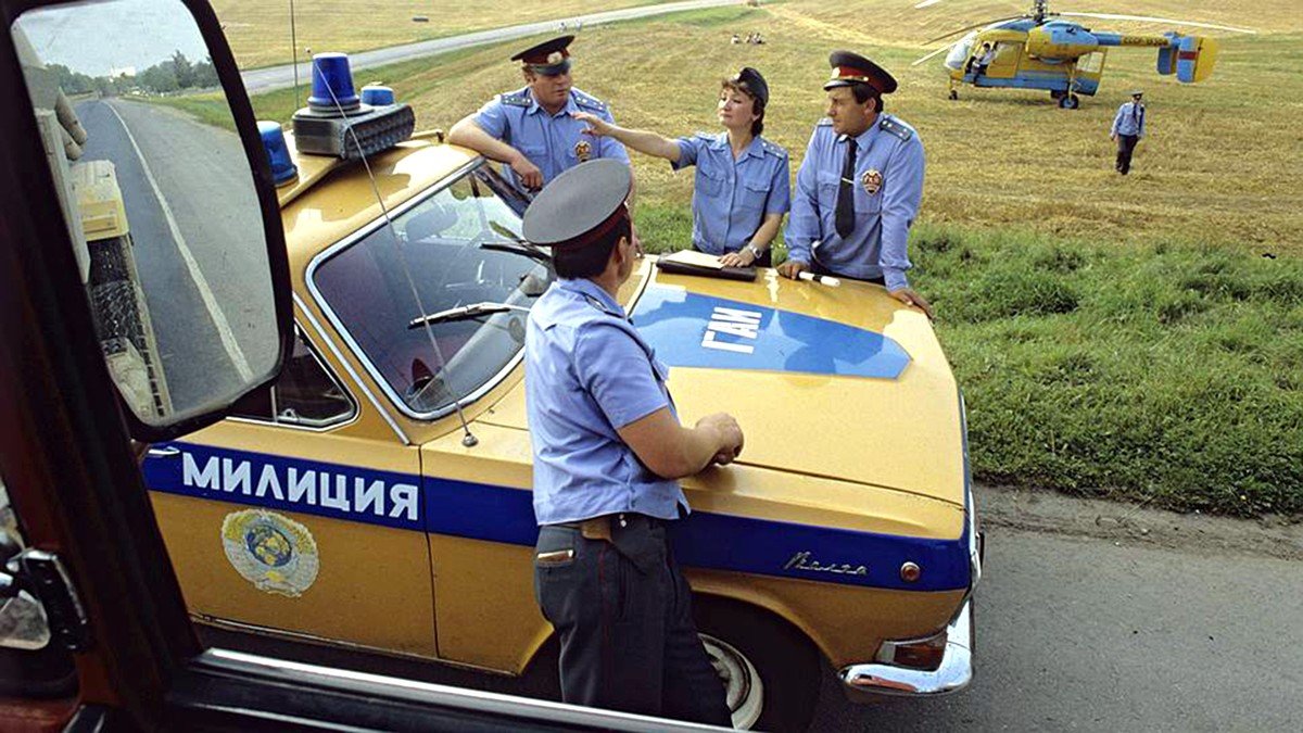 Фото советских милиционеров