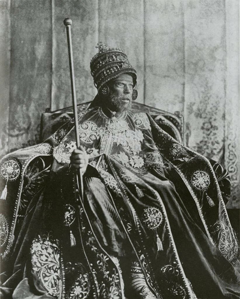 Менелик II, царь царей Эфиопии