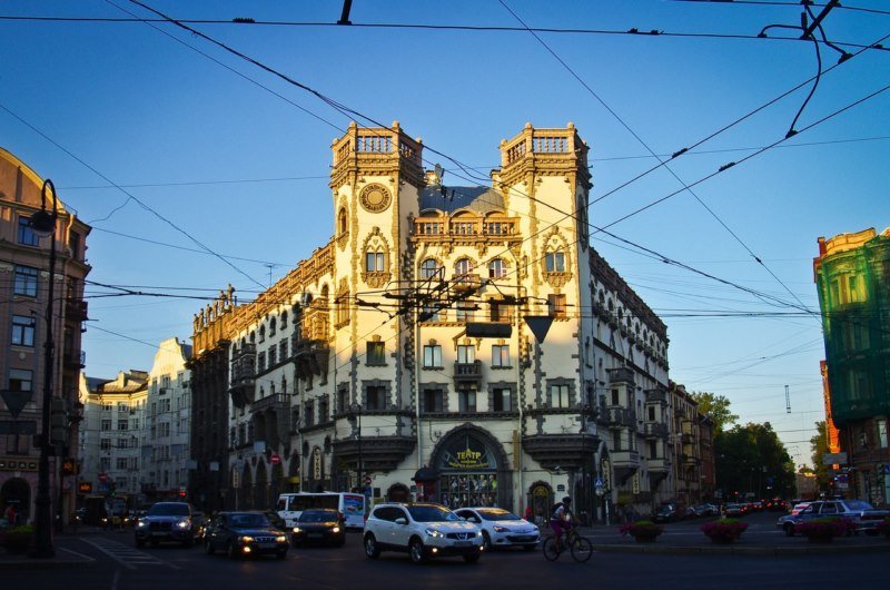Петроградская красивые места для