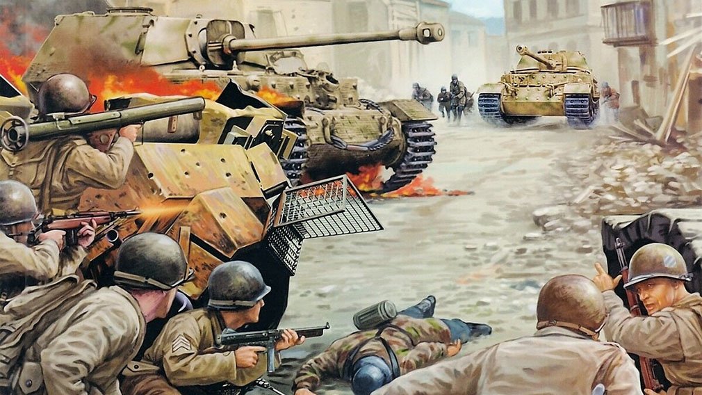 Как нарисовать вторую мировую войну