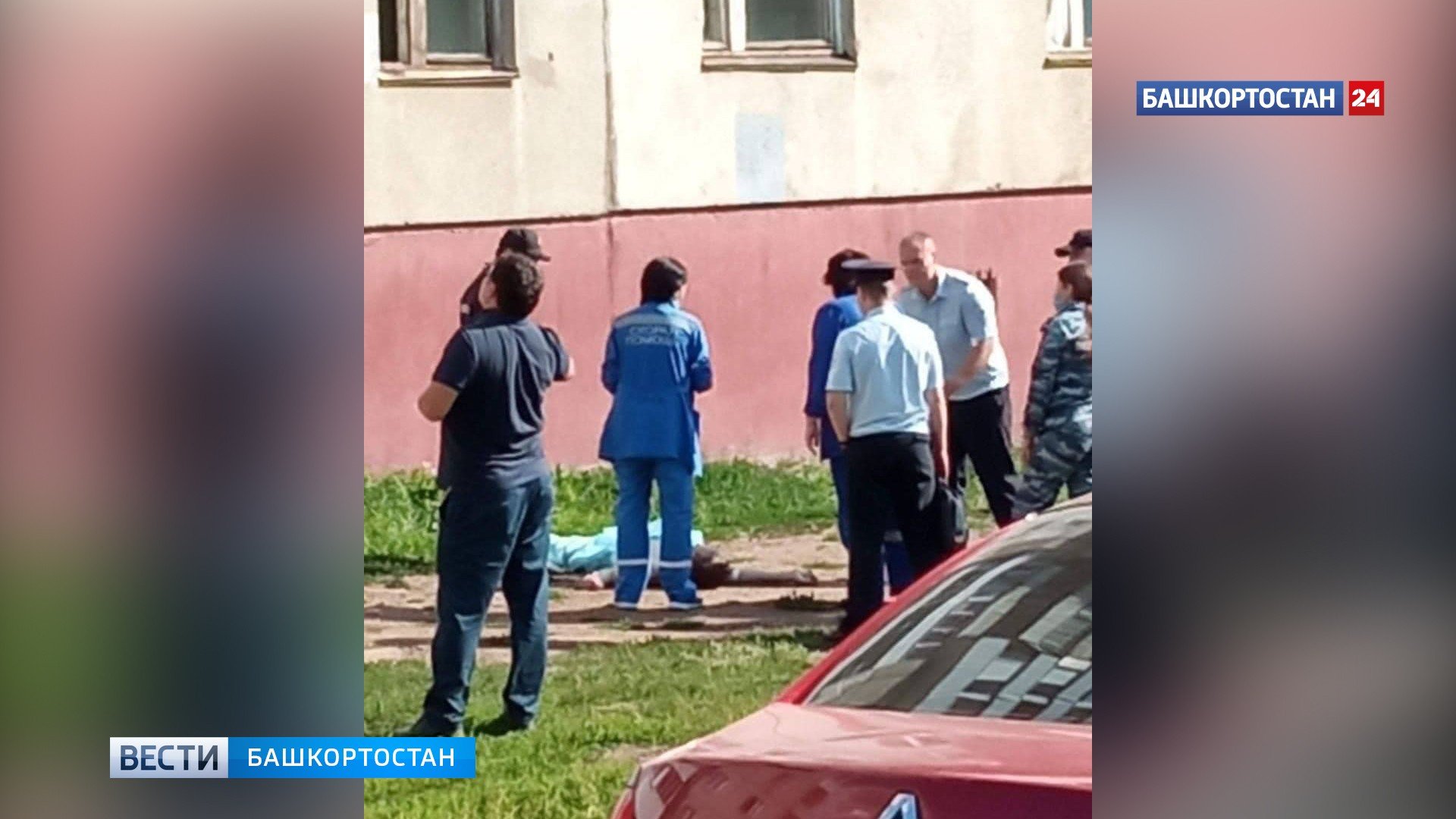 В Уфе под окнами многоэтажного дома найдено тело женщины