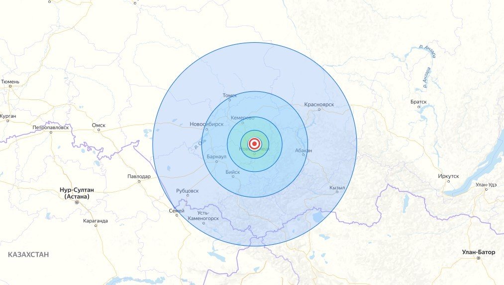 Новосибирское землетрясение