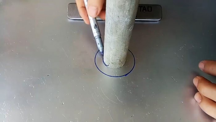 Как соединить трубу большего диаметра с меньшим